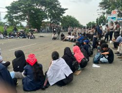 Polres Morotai Lakukan Pengamanan Aksi Unjuk Rasa Bem Unipas Berlangsung Aman dan Lancar