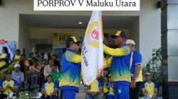 Bupati Halut Lepasan Tim Porprov, Target Juara Umum 