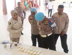 Bidpropam Polda Gelar Gaktiblin di Polres Halsel, Tegaskan Komitmen Zero Narkoba dan Judi Online