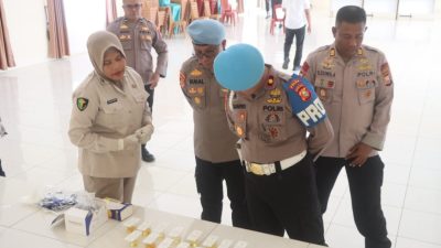 Bidpropam Polda Gelar Gaktiblin di Polres Halsel, Tegaskan Komitmen Zero Narkoba dan Judi Online