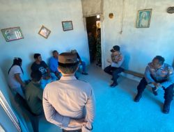 Seorang Warga Ditemukan Meninggal, Polsek Morotai Selatan Barat Langsung Amankan TKP