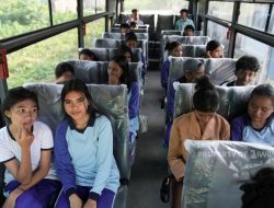 IWIP Luncurkan Program Bus Sekolah Gratis di Halmahera