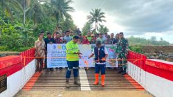 Kolaborasi PPM Harita Nickel Perkuat Konektivitas Antar Desa di Obi Selatan Obi