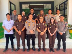 Pererat Koordinasi Sesama Penegak Hukum, Kapolres dan Jajaran Sambangi Kejaksaan Negeri Halut