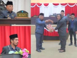 DPRD Halut Serahkan Catatan dan Rekomendasi LKPJ Kepala Daerah Tahun 2025