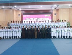 45 Anggota Paskibraka Halbar Resmi Dikukuhkan