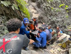 Korban Kecelakaan Pada Objek Wisata Air Terjun Ditemukan Meninggal