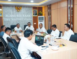 Pertemuan Dengan BWS Malut, Bupati Piet Sampaikan Ucapakan Terima Kasih 