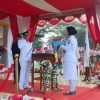 Wakil Bupati Kasman Pimpin Upacara Penurunan Bendera HUT ke-81 RI 