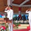 Wabup Halbar Pimpin Upacara Penurunan Bendera HUT Ke-81 RI