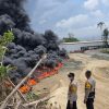 Ban Bekas di Kawasan Industri Terbakar Hebat, Polisi Masih Buru 2 OTK Diduga Pelaku