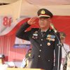 Danki Brimob Iptu Asri Sela Jadi Irup Upacara Penurunan Bendera di Kecamatan Jalsel