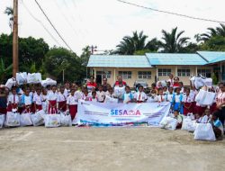Pertamina Hadir dan Dukung Semangat Belajar Anak-anak di Doromena Papua
