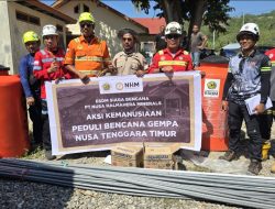 Semangat Kemanusiaan, NHM Terjunian Tim ERT Bantu Warga Terdampak Gempa M7,7 di Manggarai NTT 