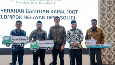 Wagub Malut Apresiasi Dukungan Harita Nickel untuk Perkuat Penghidupan Nelayan Obi