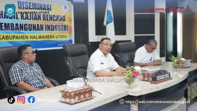 Disperindag Gelar FGD Arah Pembangunan Industri di Halut 2026-2045 