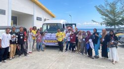 NHM Dukung Mobilitas Pelajar, Fasilitasi Transportasi SMKN 3 dan SMAN 4 Halut – Sofifi 