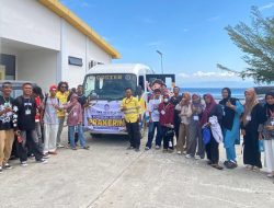 NHM Dukung Mobilitas Pelajar, Fasilitasi Transportasi SMKN 3 dan SMAN 4 Halut – Sofifi 