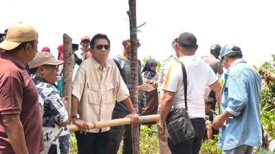 Wabup Halsel Tinjau Lahan Hibah, Siap Pembangunan Cold Storage di Koititi