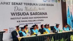 Wisuda ISDIK Kie Raha, Wakil Rektor Dorong Alumni Mengabdi ke Masyarakat