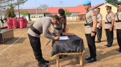 Kapolres Pimpin Sertijab Wakapolres Morotai