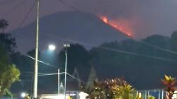 Kebakaran Hebat Di Puncak Gunung Api Gamkonora, 5 Pendaki Dievakuasi