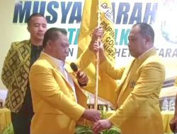 Terpilih Secara Aklamasi, Piet Babua Nakodai DPD II Golkar Halmahera Utara