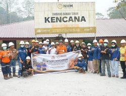 Menapaki Industri Pertambangan dari Dekat, Kolaborasi Perhapi dan NHM Ajak Mahasiswa Belajar di Gosowong 