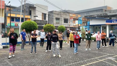 Tingkatkan Produktivitas dan Work-Life Balance, BRI Kanca Ternate Gelar Zumba Bersama