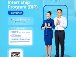 BRI Ternate Buka Kesempatan Magang, Lulusan D3–S1 Bisa Daftar Program BIP