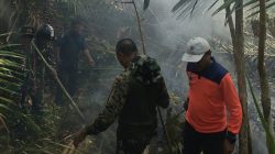 Kendala Tangani karhutla, Pemda Halbar Minta Bantuan Helikopter Water Bombing Untuk Padamkan Kebakaran