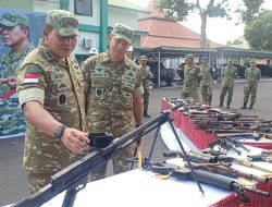 Pangdam XV Patimura Ungkap Senjata Api Ilegal Ada Peninggalan VOC 