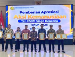 Raih Penghargaan Tim ESDM Siaga Bencana 2026, NHM Tegaskan Komitmen Kemanusiaan 